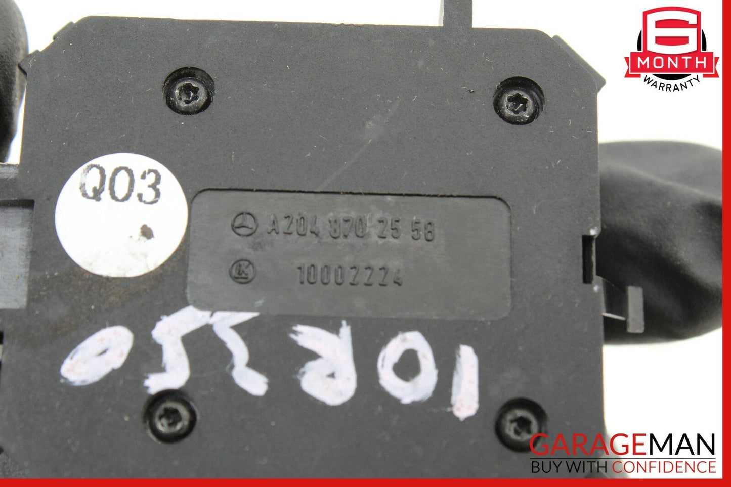 08-15 Mercedes W204 C250 GLK350 Front Left Side Seat Lumbar Switch Control OEM
