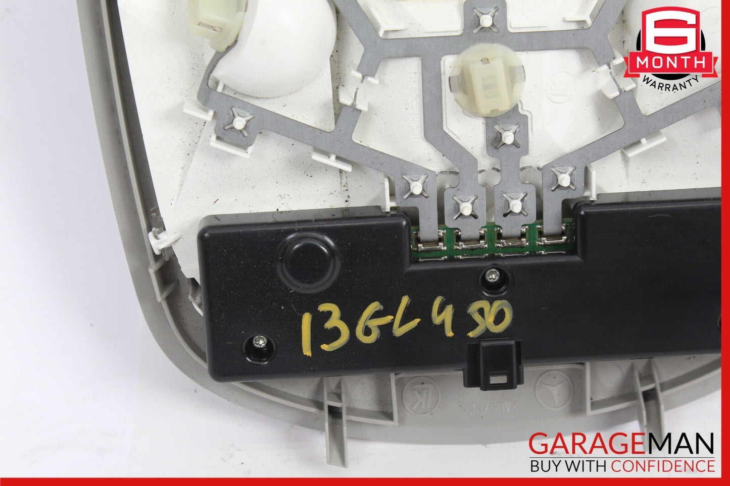 12-19 Mercedes X166 GL450 GLE350 Interior Roof Compartment Reading Light Lamp