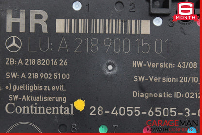 08-14 Mercedes W204 C300 C350 Rear Right Side Door Control Module 2189001501 OEM