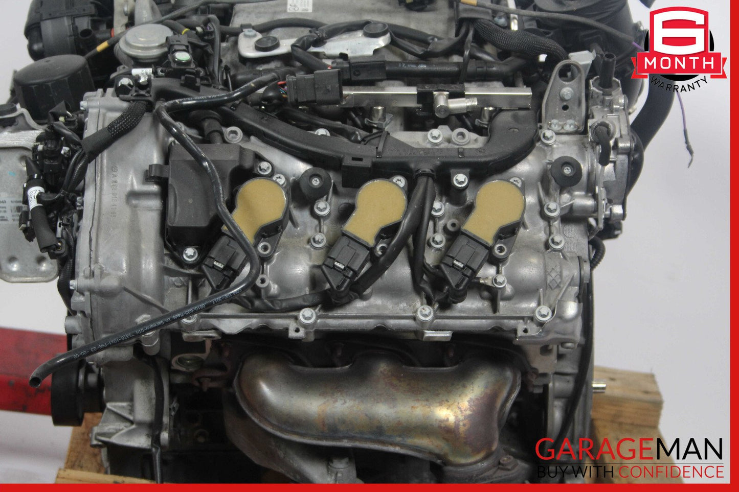 08-11 Mercedes W204 C300 3.0L V6 RWD Engine Motor Block Assembly OEM