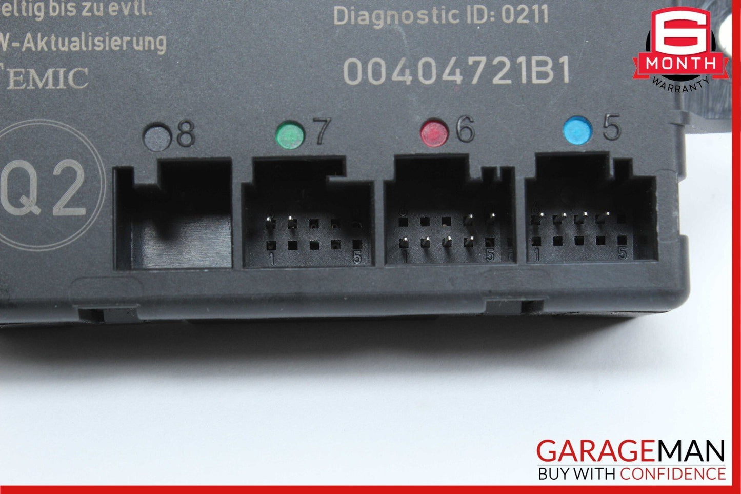 08-18 Mercedes GLK350 E350 C350 C300 Rear Right Side Door Control Module Unit