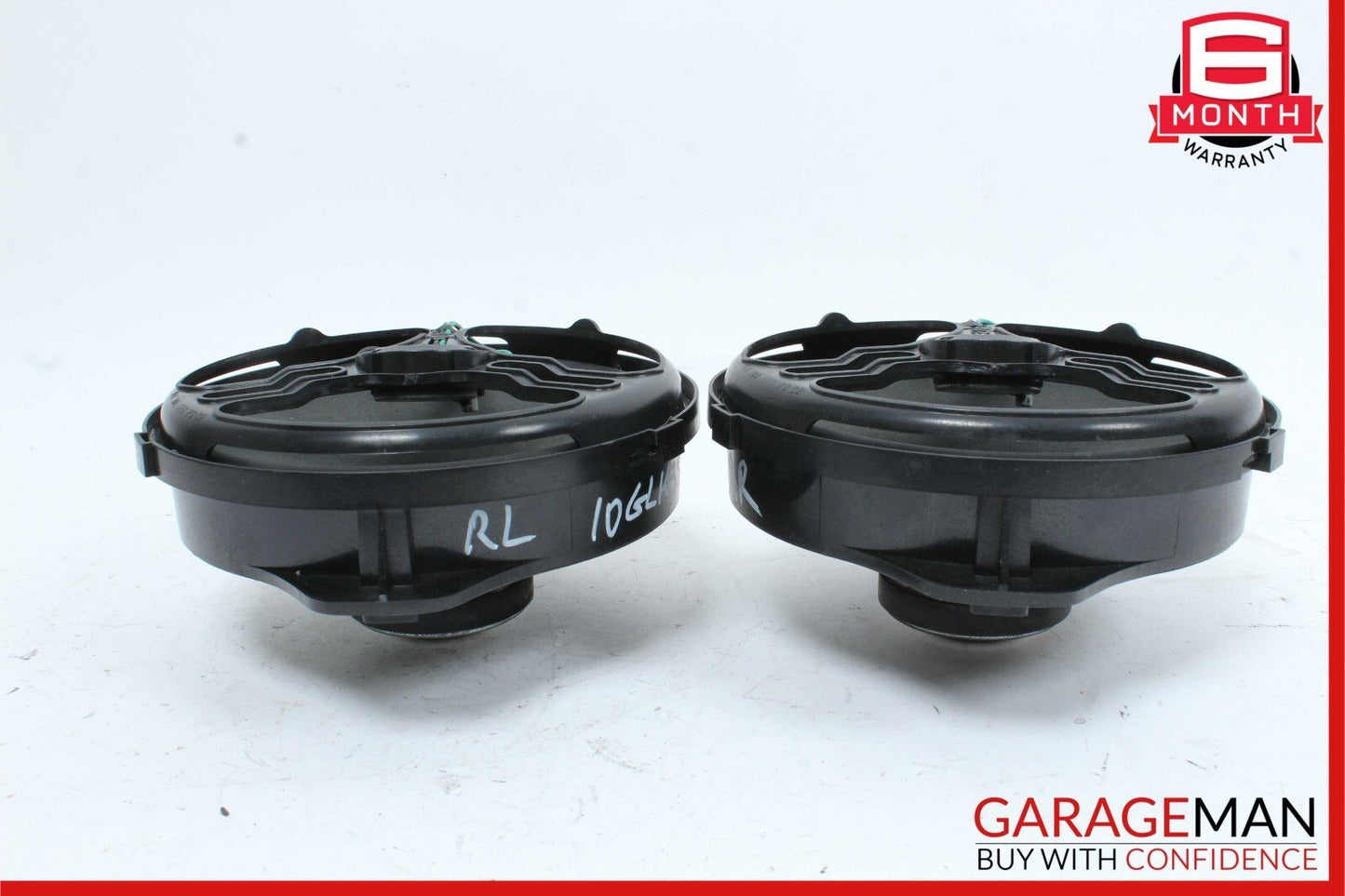 08-15 Mercedes X204 GLK350 Rear Right & Left Door Sound Speakers Set of 2 OEM