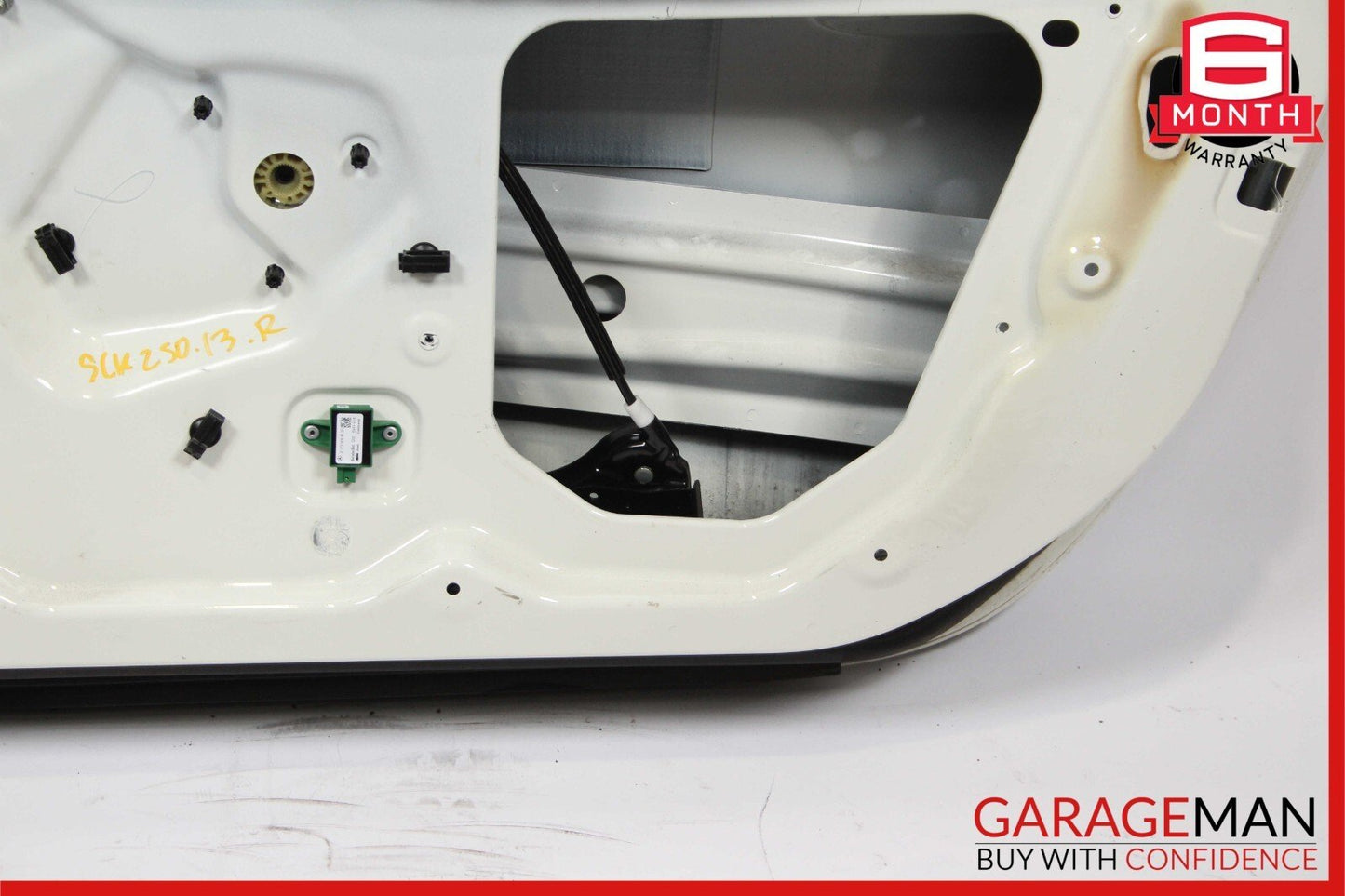 12-20 Mercedes R172 SLK250 Front Right Side Exterior Door Shell Calcite White
