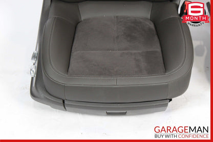 15-18 Porsche Macan Front Right & Left Complete Seat Set of 2 Pc Grey OEM