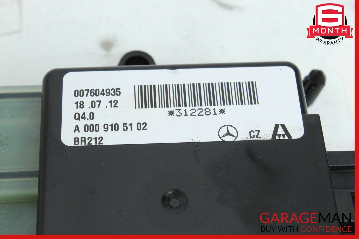08-18 Mercedes W204 C250 Front Upper Seat Cushion Bladder Bolster Assembly OEM
