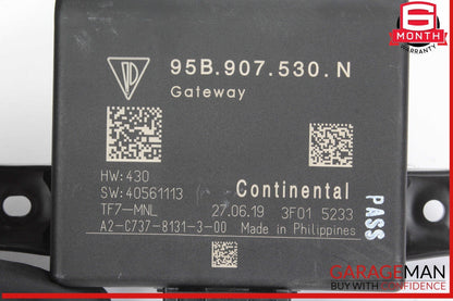 15-18 Porsche Macan 95B Gateway Control Module Unit 95B907530N OEM