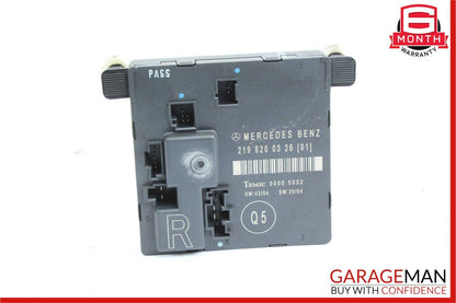 06-11 Mercedes W219 CLS550 CLS55 AMG Rear Right Side Door Control Module OEM