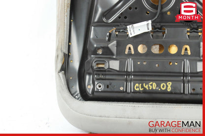07-12 Mercedes X164 GL450 Front Right Side Lower Bottom Seat Cushion Grey