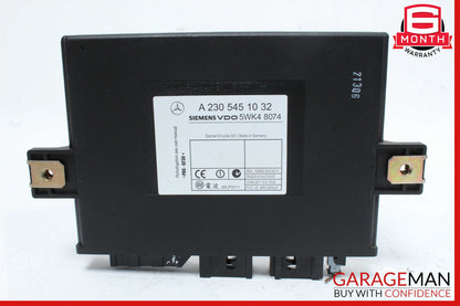 00-03 Mercedes R230 SL500 SL55 AMG Keyless Go Entry Control Module OEM
