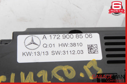 13-16 Mercedes R172 SLK250 SLK350 SLK300 AC A/C Heater Climate Controller Module