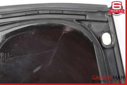 18-23 KIA STINGER LEFT DRIVER REAR DOOR REAR CORNER FIXED WINDOW GLASS OEM