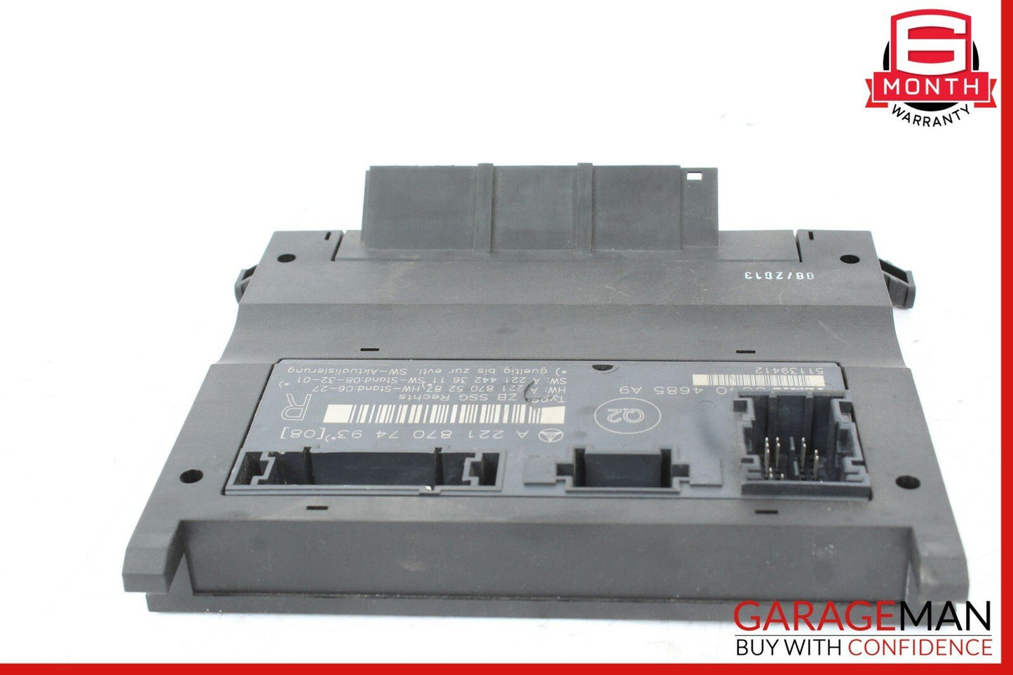 07-13 Mercedes W221 S400 S550 Front Right Under Seat Computer Control Module OEM