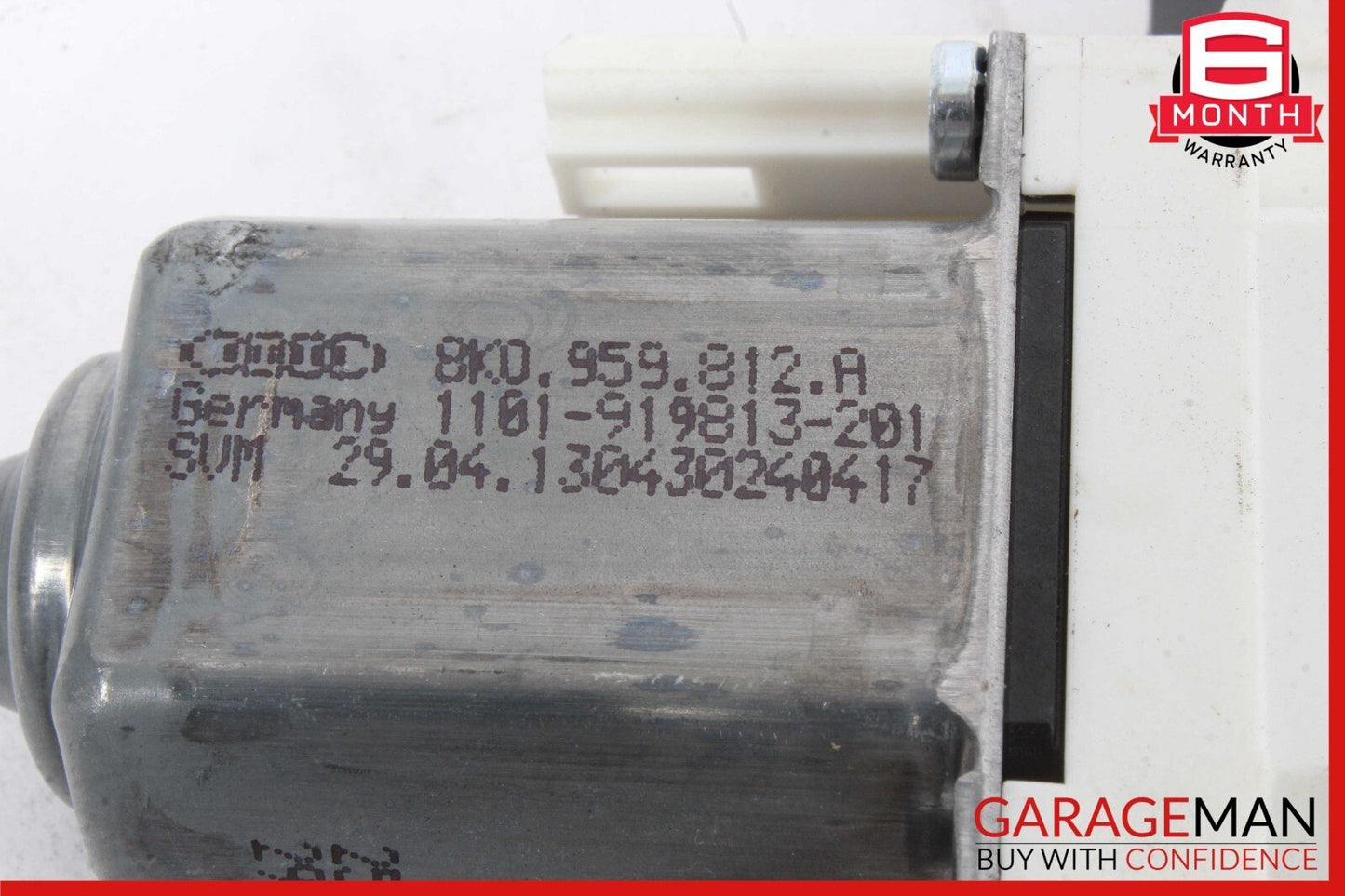 11-18 Porsche Cayenne 958 S Rear Right Side Door Window Regulator Motor Unit OEM