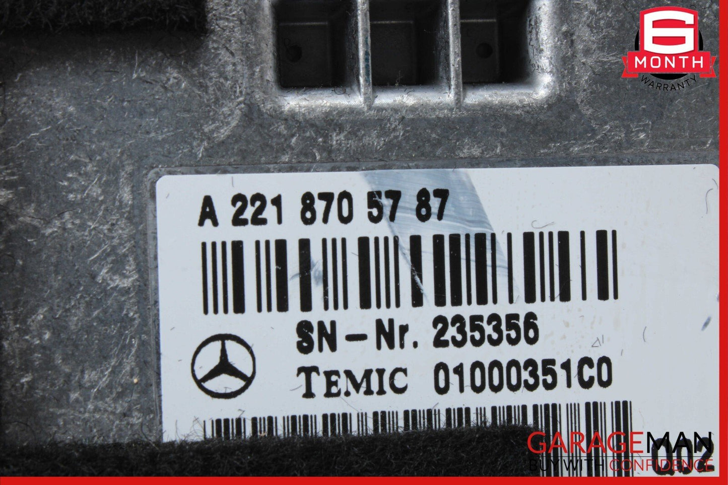 07-14 Mercedes W221 S550 Voice Language Communication Control Module OEM