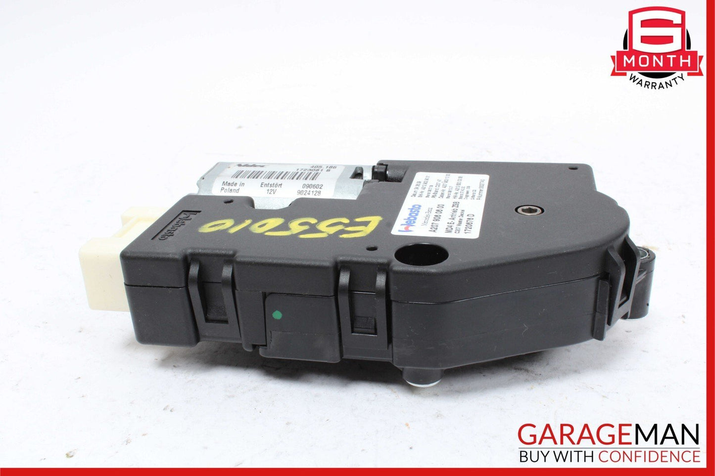 10-17 Mercedes W207 E550 C250 Coupe Panoramic Pano Sunroof Sun Roof Motor
