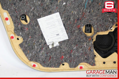 08-09 Mercedes W221 S63 AMG Front Right Passenger Side Door Panel Black OEM