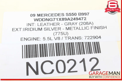 07-13 Mercedes W221 S550 S400 Rear Right or Left Side Door Control Module OEM