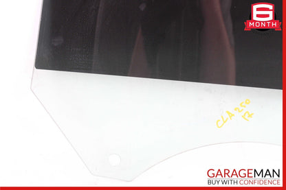 14-18 Mercedes W117 CLA250 Rear Right Passenger Door Window Auto Glass Panel OEM