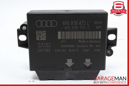 12-18 Audi A7 Park Parking Assist Control Module Unit 4H0919475L OEM