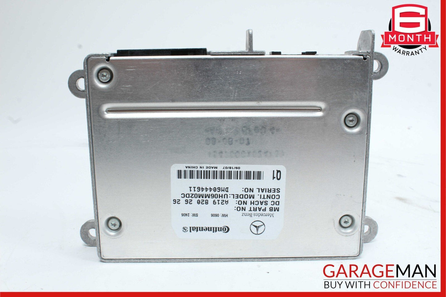 06-12 Mercedes W211 E350 SL550 Communication Control Module 2198202626 OEM