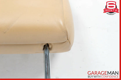 79-91 Mercedes W126 420SEL Front Left / Right Side Seat Headrest Head Rest Brown