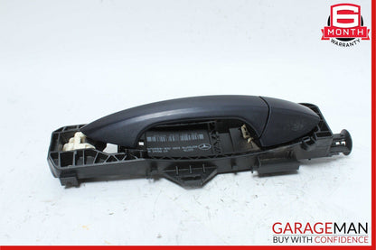 08-14 Mercedes W204 C250 C300 C350 Right Side Exterior Door Handle Blue OEM