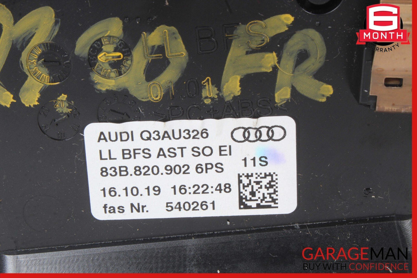 19-24 Audi Q3 Front Right Side Dashboard Vent Nozzle 83B820902