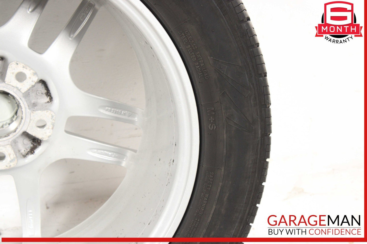 11-18 Porsche Cayenne 958 8.5Jx19 19" R19 Wheel Tire Rim Silver 7P5601025A