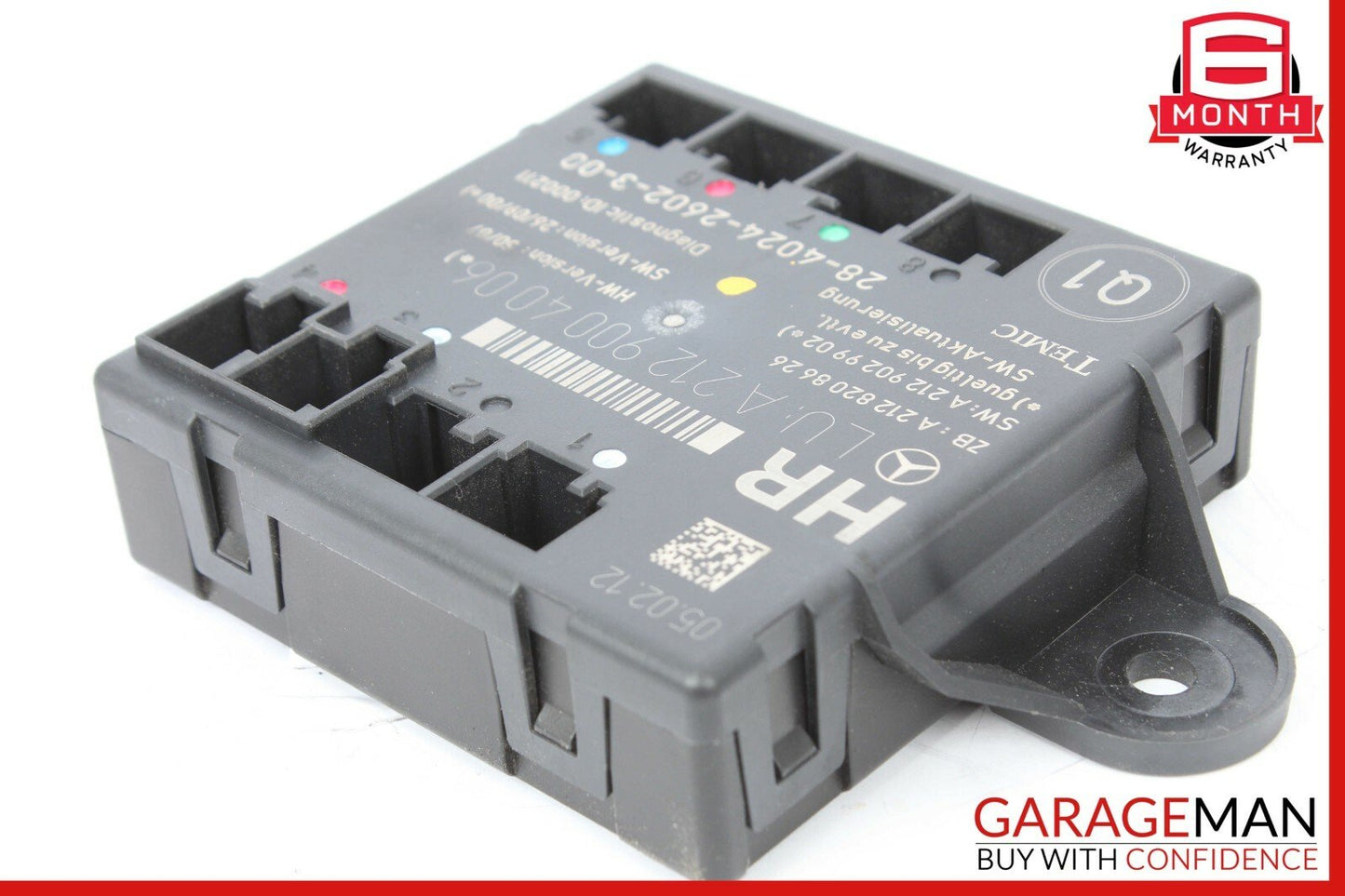 08-14 Mercedes W204 C250 C350 Rear Right Passenger Side Door Controller Module
