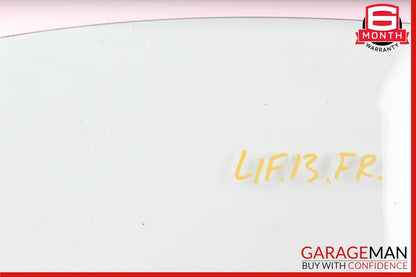 13-24 Nissan Leaf Front Right Passenger Side Door Window Glass OEM 803003NF0A