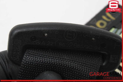 07-13 Mercedes W221 S400 S450 S550 Seat Belt Rear Right Passenger Side Black OEM