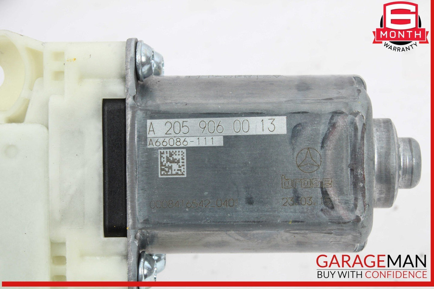 15-20 Mercedes W205 C300 4MATIC Front Left Side Door Window Regulator Motor OEM