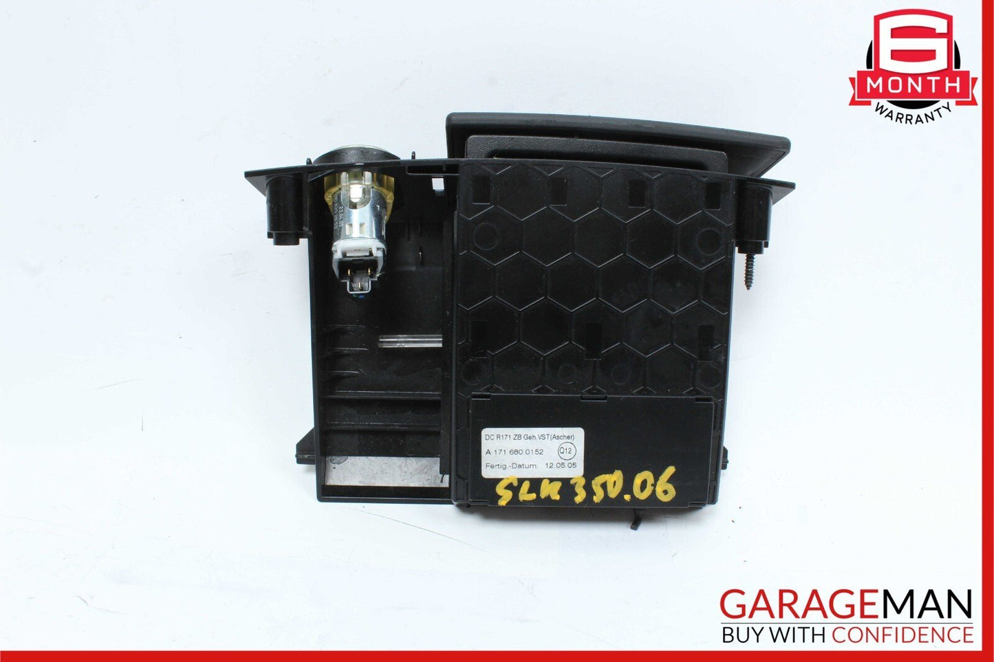 05-11 Mercedes R171 SLK350 SLK280 Center Console Ashtray Ash Tray Lighter