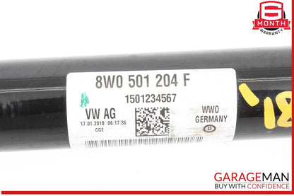 18-23 Audi RS5 S5 Rear Right Passenger Side CV Axle Driveshaft 8W0501204F OEM