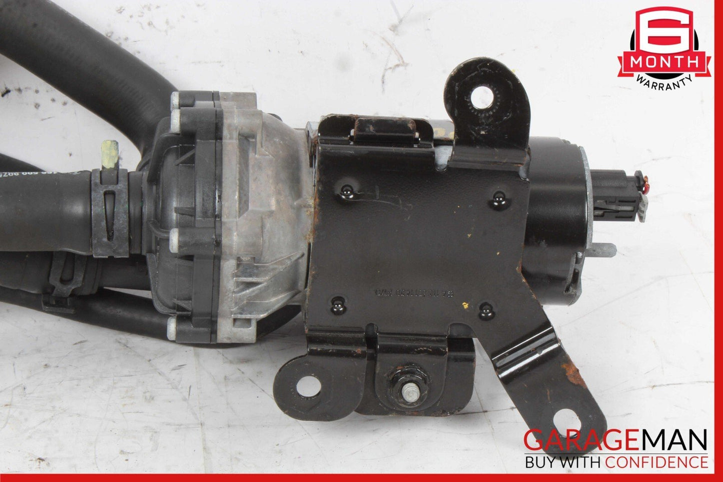 02-19 Mercedes W166 ML400 AUX Auxiliary Circulation Water Pump w/ Hose Pipe Line