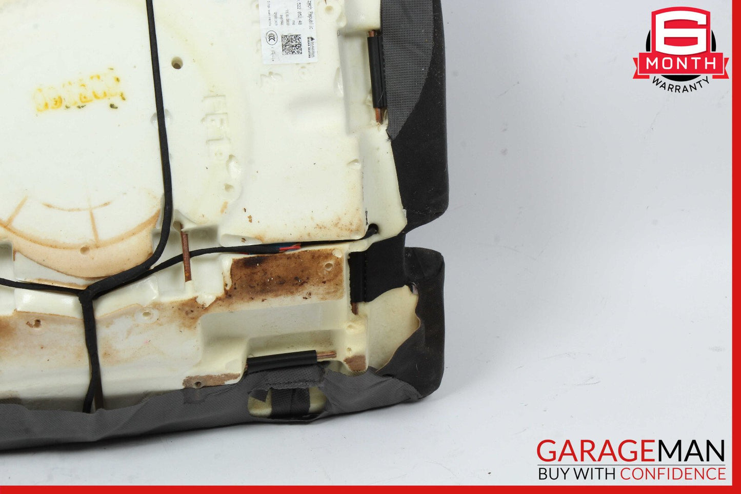 10-15 Porsche Panamera 970 Rear Right Passenger Side Lower Bottom Seat Cushion