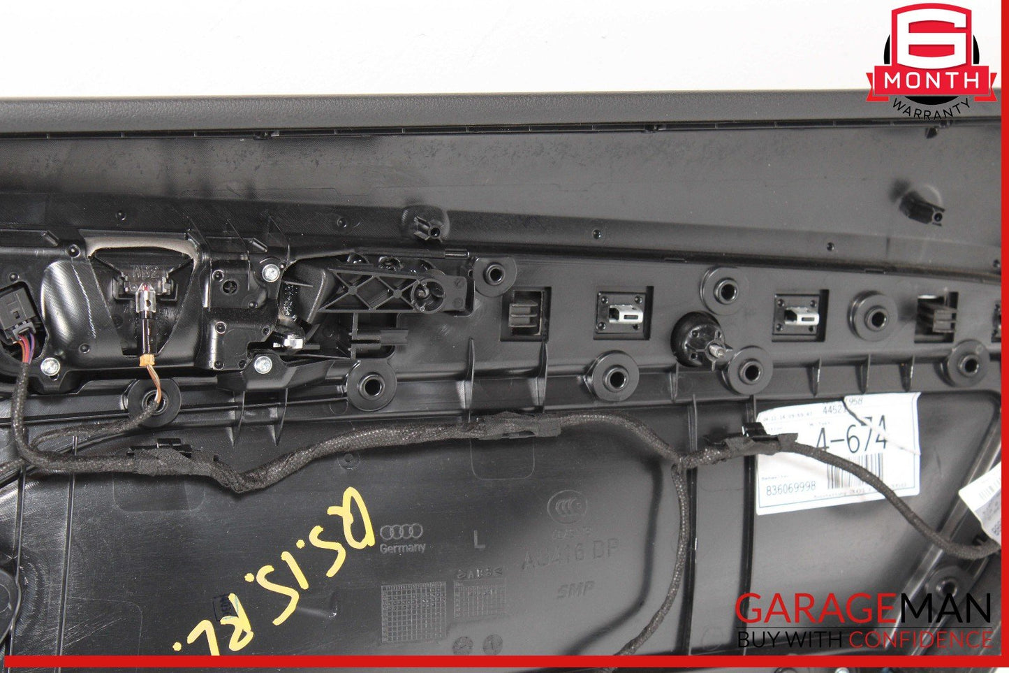 13-17 Audi Q5 Rear Left Driver Side Interior Door Panel OEM