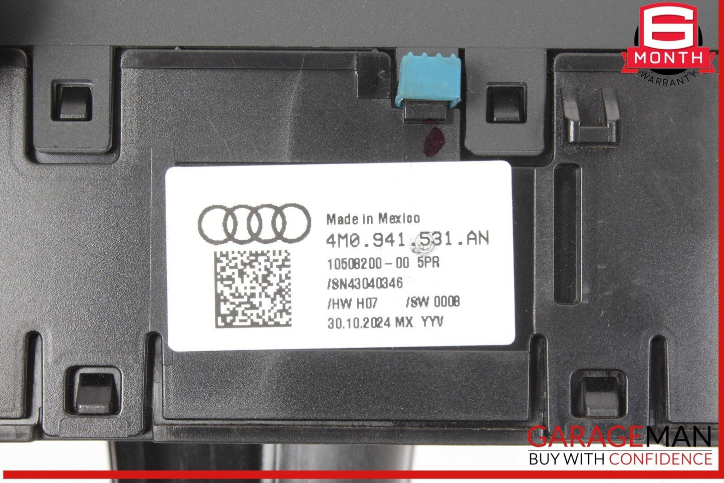 18-25 Audi Q5 S5 Dash Dashboard Headlight Headlamp Control Switch 4M0941531S OEM