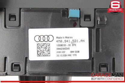 18-25 Audi Q5 S5 Dash Dashboard Headlight Headlamp Control Switch 4M0941531S OEM