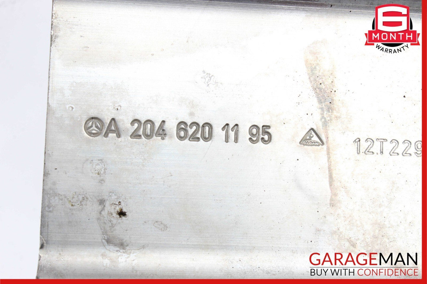 08-14 Mercedes W204 C250 C300 Front Left Bumper Impact Absorber Bracket Bar OEM