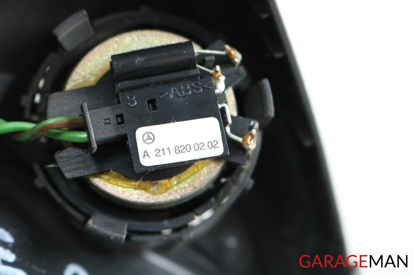 03-09 MERCEDES W211 E320 FRONT LEFT DRIVER TWEETER SPEAKER COVER BLACK OEM