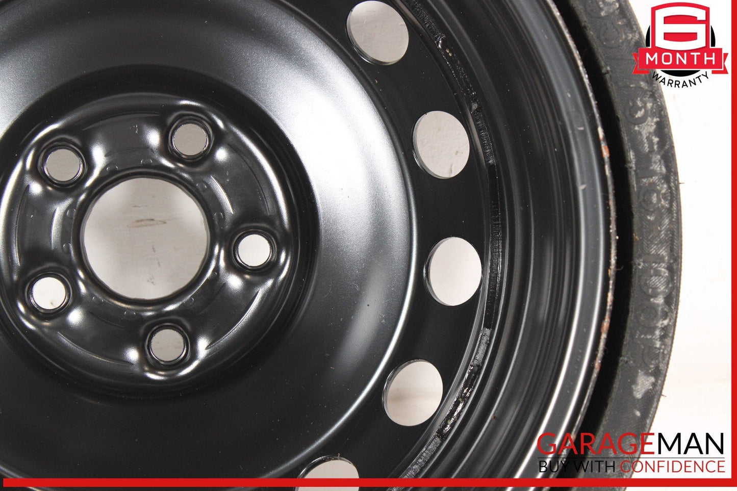07-15 Audi Q7 Emergency Spare Wheel Rim Tire 6.5 x 18 H2 ET53 OEM