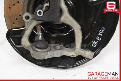 03-09 Mercedes W211 E350 RWD Front Left Spindle Knuckle Hub w/ Brake Rotor Disc