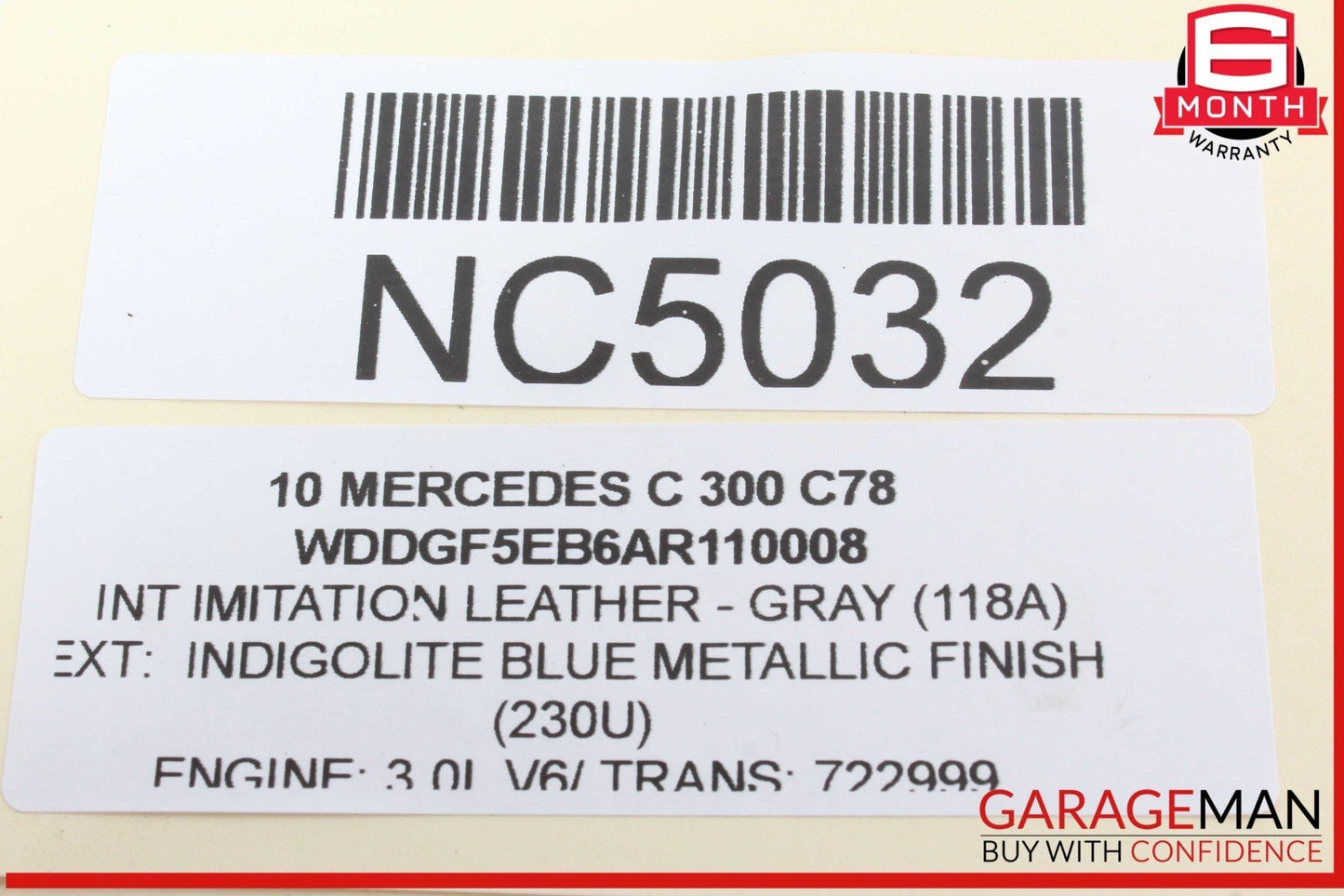 08-18 Mercedes W204 C300 SLK350 E400 Rear Left Side Door Control Module OEM