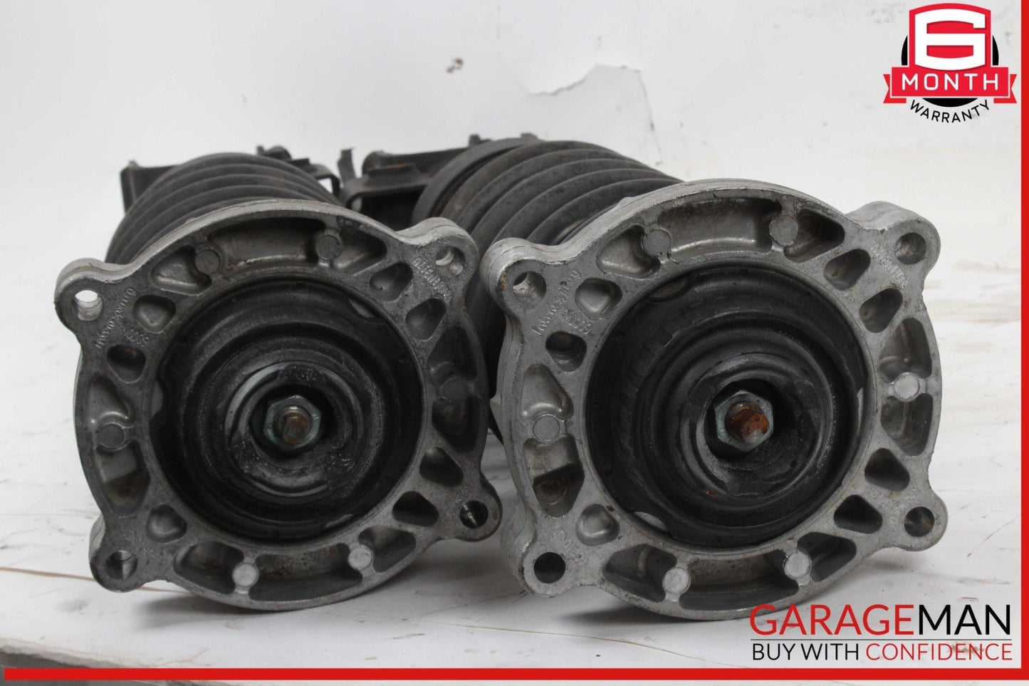 03-10 Porsche Cayenne 955 Front Right & Left Shock Absorber Strut Spring Set OEM
