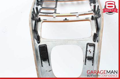 00-02 Mercedes W215 CL500 Center Console Radio Trim Cover Panel Bezel Wood