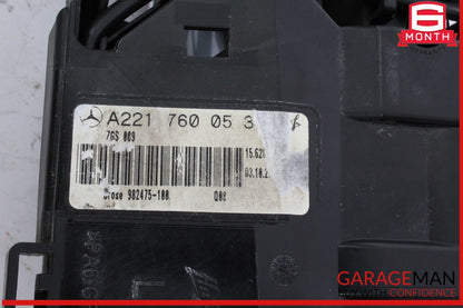 07-13 Mercedes W221 S550 Front Left Exterior Door Handle Keyless Go OEM