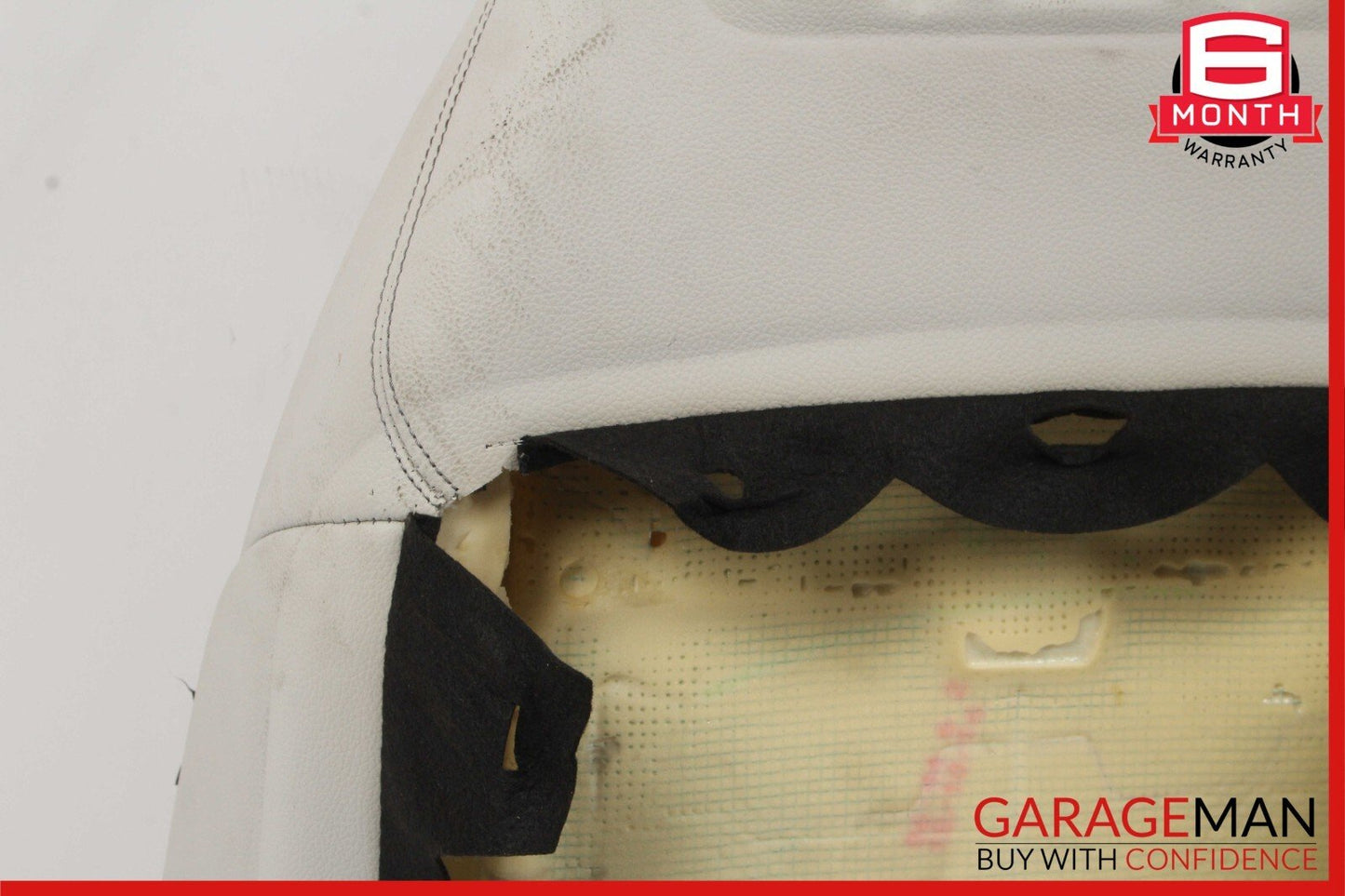 14-18 Mercedes W117 CLA250 Front Left Side Top Upper Seat Cushion Cover Gray OEM