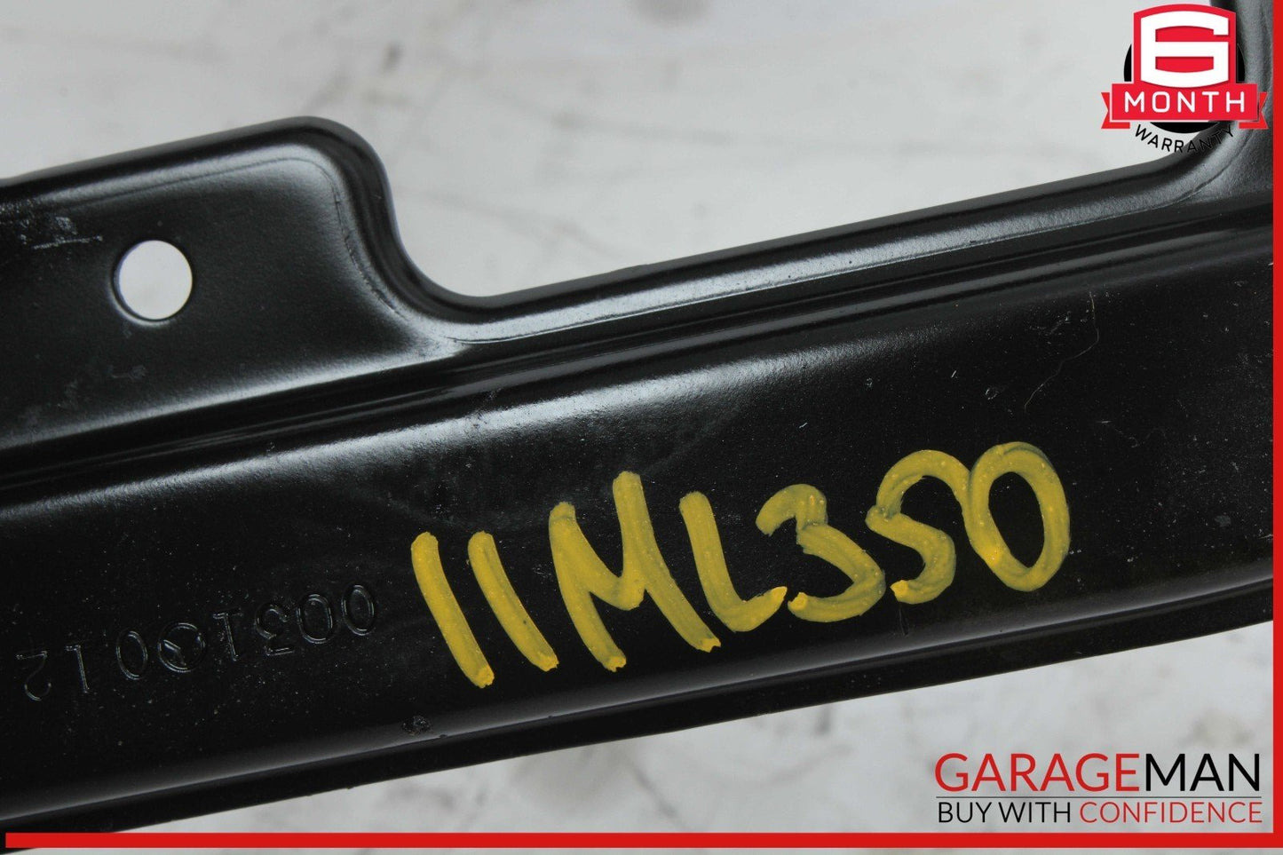 06-12 Mercedes W164 ML350 GL450 Center Radiator Core Tie Bar Support w/ Horn OEM