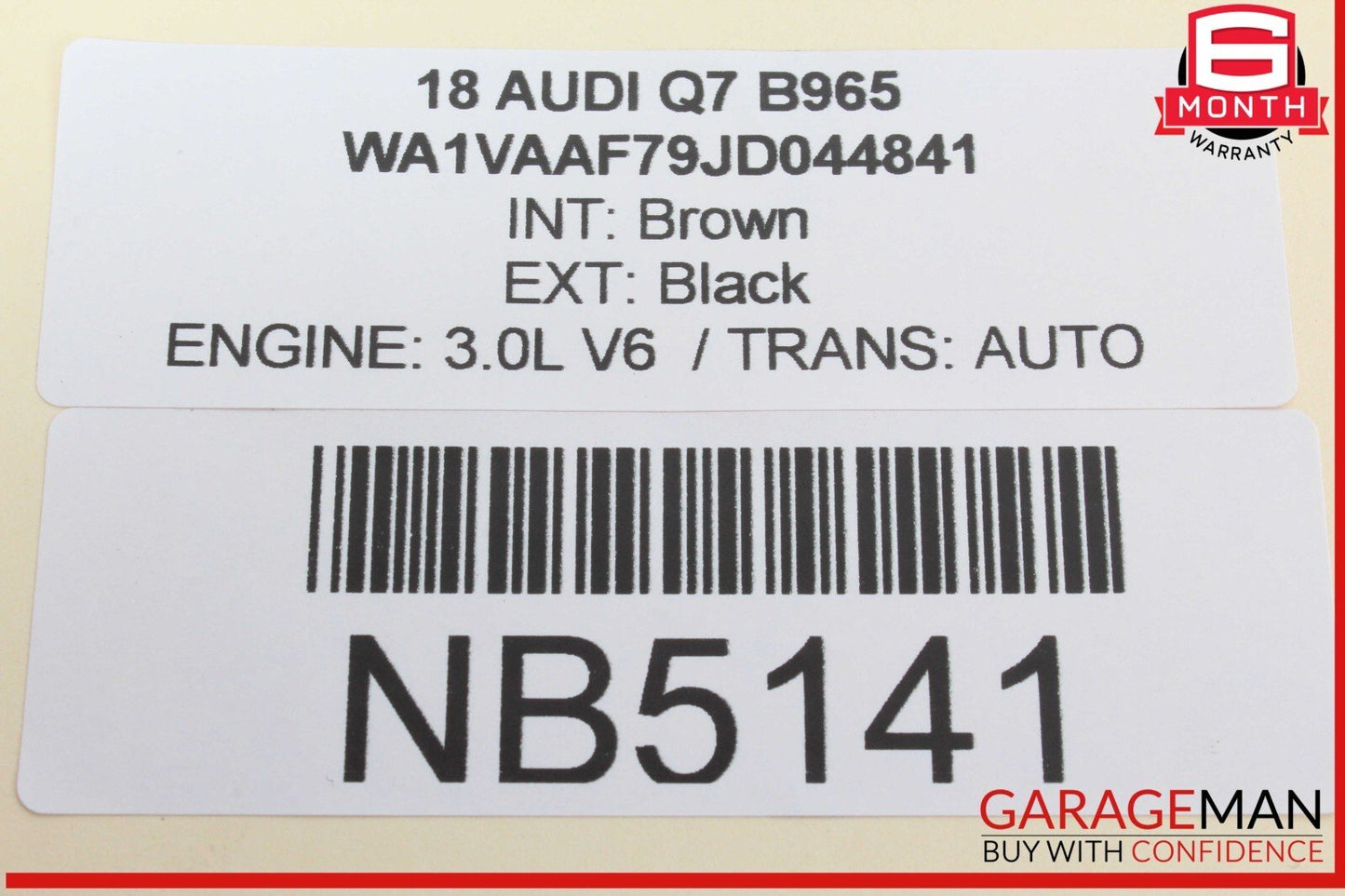 17-24 Audi Q7 Rear 3rd Row Left / Right Seat Release Switch Button 4M0959861B